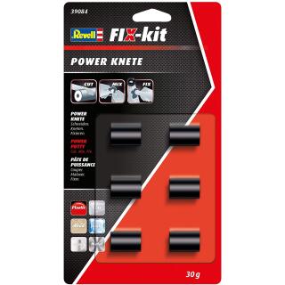 Revell 39084 Fix-kit Power-Knete, 2-Komponenten-Kleber in fertig portionierten Einheiten