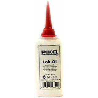 Piko 56301 Lok-Öl Nachfüllflasche mit Dosierspitze, 50 ml