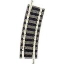 Fleischmann 9122 Gebogenes Gleis R1, 15°  Spur N mit...