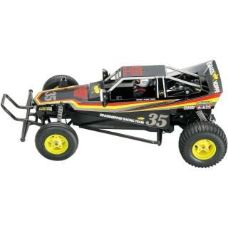 Tamiya 47522 1:10 RC The Grasshopper I Black Edition - ferngesteuertes Auto/Fahrzeug, Modellbau, Bausatz, Hobby, Zusammenbauen