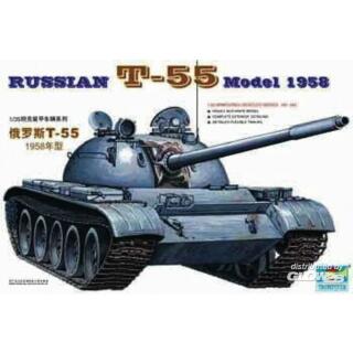 Trumpeter: Russischer Panzer T-55A von 1958 in 1:35 [9360342]