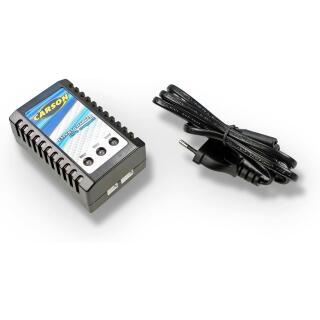 Carson 500606094 Expert Charger LiPo Compact 900mAh - Ladegerät, RC Ladegerät, Ladergerät für LiPo AKkus