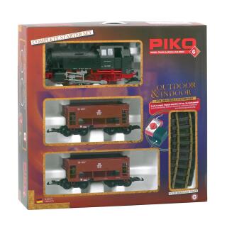 Piko 37100 - G Start-Set BR 80 mit 2 Schüttgutwagen