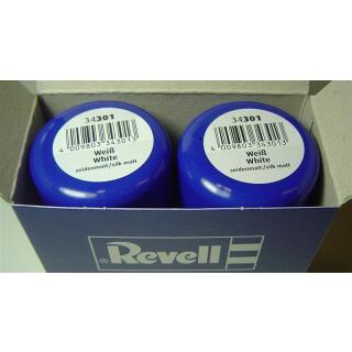 Revell 34301 Sprühlack Doppelpack ( 2x100ml) weiß seidenmatt