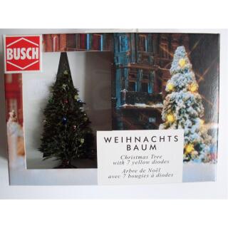 Busch 5413  Weihnachtsbaum mit Lampen ohne Schnee