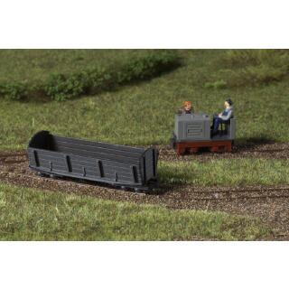 Auhagen 41709.0 - Schüttgutlorenattrappe, bunt - AMZ