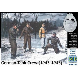 Masterbox 1: 35 Maßstab 1943–1945 Kit Keine 2,5 cm Tank Crew Construction Kit (grau)