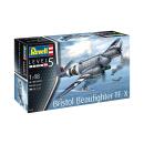 Revell 03943 Modellbausatz Bristol Beaufighter TF. X im Maßstab 1:48, Level 5